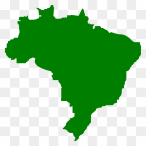 Teste Clip Art At Clker - Brazil Map Clipart