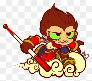 My Name Is Gilbert And This Is My League Of Legends - Monkey King Clipart