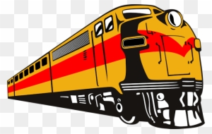Diesel Train Engine Clipart