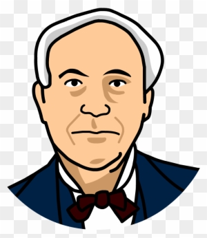 Thomas Edison Clipart - Thomas Alva Edison Clip Art - Free Transparent ...