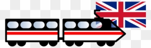 Icon Train Uk - Union Jack Without Scotland Flag