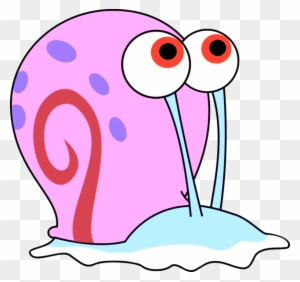 Cartoon Snail Gary