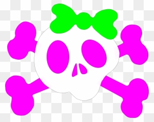 This Free Icons Png Design Of Girl Skull - Girl Skull Png Transparent