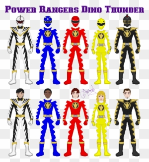 Power Rangers Dino Thunder By Nobird27 On Deviantart - Power Rangers ...