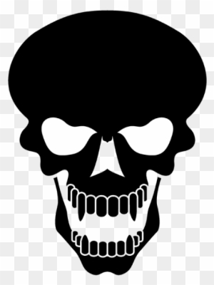 Skull Black Png - Skull Tattoo Png
