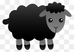 Black Sheep Clipart - Baa Baa Black Sheep