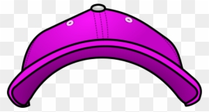 Cap Clipart Purple Hat - Baseball Cap Clipart Transparent Background