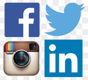 Facebook Twitter Icon Transparent Fb Logo Facebook Twitter Linkedin Instagram Icons Free Transparent Png Clipart Images Download