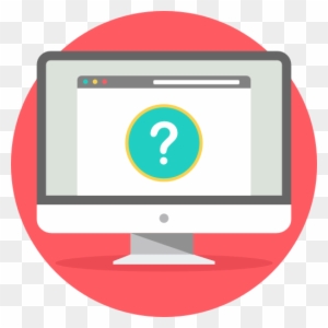 Question Mark On A Screen Representing Isa Lille Faqs - Search Engine Optimization