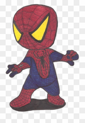 Chibi Spider Man By Nai Eri Cute Spiderman Chibi Free Transparent Png Clipart Images Download