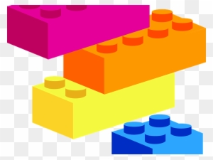 Summer Learning Lego Builders - Building Blocks Clip Art