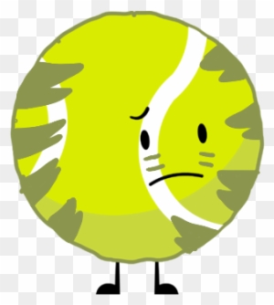 Bfdi Wiki Tennis Ball - Battle For Dream Island Tennis Ball