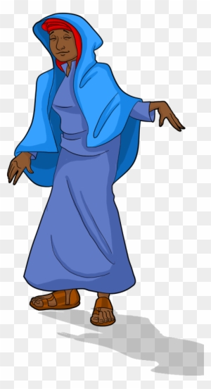 Villager Living In Capernaum During The Time Of Yeshua - Bible Women Clipart