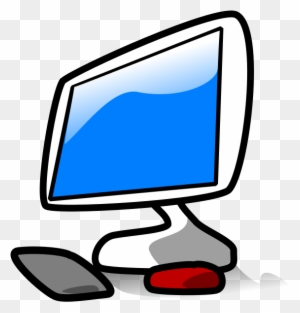 Desktop Computer Pc Clip Art At Clker - Personal Computer