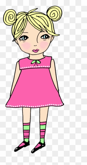 Girl Thinking Clipart