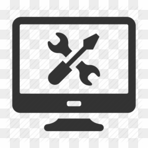 Desktop & Laptop Repair - Computer Tools Icon