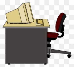 Computer Desk Png Images - Computer Desk Clipart