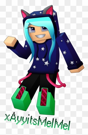 Star By The Pokita D6ckln4 Minecraft Pinterest - Minecraft Girl Skin Animated