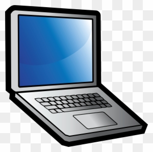 New Images 2018 Laptop Clipart Transparent Backgrounds - Cartoon Computer No Background