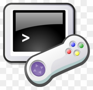 2000px-old Computer Game - Video Game Controller Clip Art