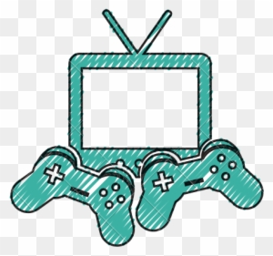 Video Game Controllers - Clipart Video Game Controllers