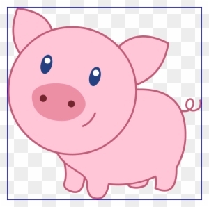 Here At Cockfields Farm We Have Many Friendly Animals - Pink Pig Clip Art