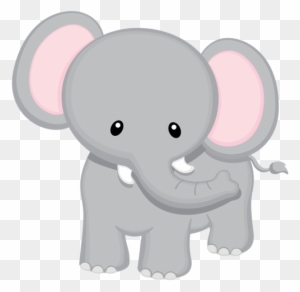 Baby Jungle Animals Clipart - Baby Safari Elephant