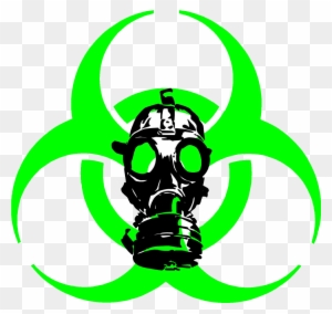 Total Downloads - Biohazard Symbol Gas Mask