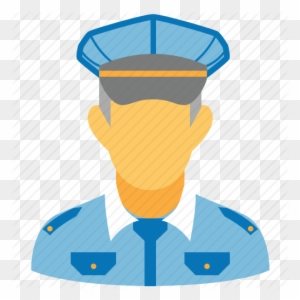 Police Officer Icons Cartoon Royalty Free Vector Image - Police Icon