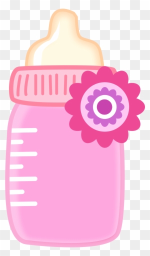 Clip Art Pictures - Baby Girl Bottle Clipart