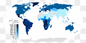 Christianity Percent Population In Each Nation World - Countries That Celebrate Christmas