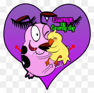 Love Courage By Muffin-mixer - Courage The Cowardly Dog Love