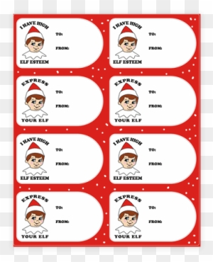 Express - Elf On The Shelf Gift Tags