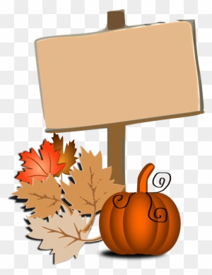 Halloween Sign Clip Art - Fall Borders Free Clip Art