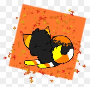Candy-corn Kitty Cat By - Illustration