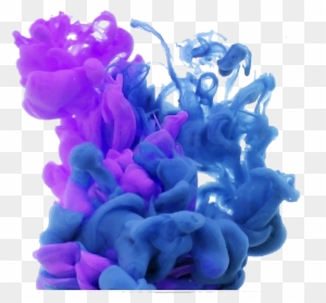 Violet Ink Blue Purple - Blue And Purple Smoke