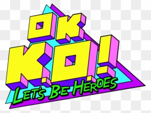 Ok Ko Let's Be Heroes Logo