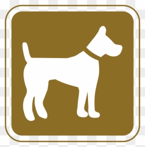 Symbol, Dog, Pets, Allowed, Tourist, Pet, Allows - Brady 115219 Notice Sign,18 X 12in,grn/wht,al,eng