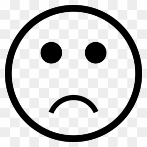Sad Face Emoticon - Icone Smiley Png @clipartmax.com