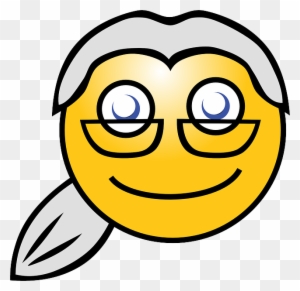 Smiley Face Old Woman