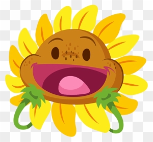Pvzgw2-sunflower Happy - Plants Vs Zombie Gw 2 Sunflower