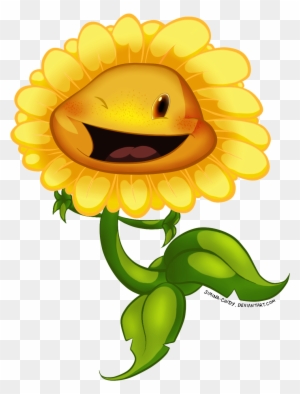 Rise And Shine By Simina-cindy - Plants Vs Zombies Garden Warfare Sunflower Cartoon