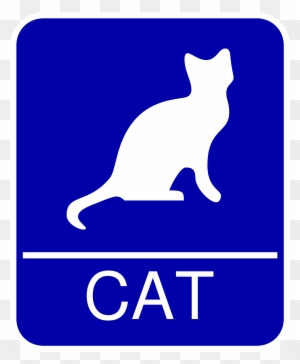 Cat Restroom Sign - Hey Everyone Its My Birthday