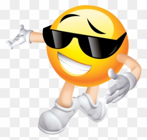 Emoji Transparent Free Illustration Emoji Summer Image - Smile Sunglasses Emoticons Smiley Bumper Sticker 4x4