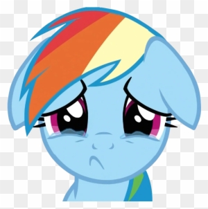Rainbow Dash Sad - You Don T Like Ponies