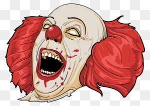 2016 Clown Sightings Evil Clown Clip Art - Evil Clown Vector