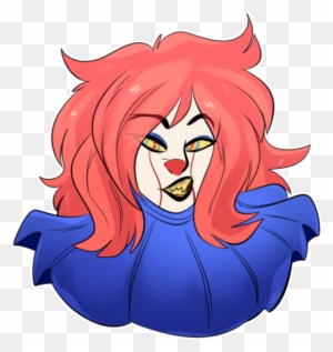 Little Doodle Of @thatalliegator99's Clown Bby Scuffy - Cartoon - Free ...