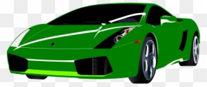 Lamborghini Clipart Blue Sports Car - Sport Car Clipart Png