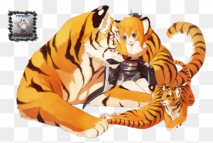 Anime Tiger Girl - Anime Girl Tiger