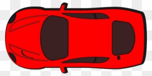 Red Car Top View 350 Clip Art Pictures To Pin On Pinterest - Car Clipart Top View